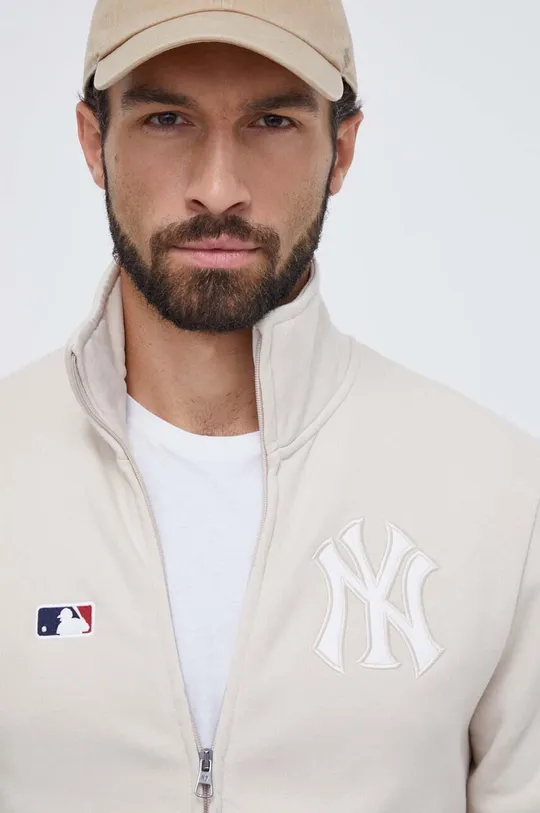 μπεζ Μπλούζα 47 brand MLB New York Yankees