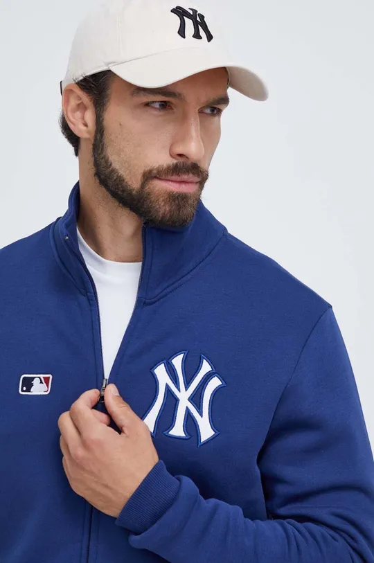 tmavomodrá Mikina 47brand MLB New York Yankees