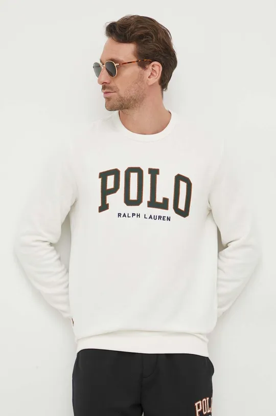 beżowy Polo Ralph Lauren bluza Męski