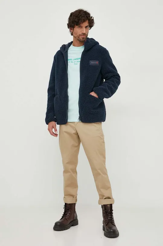 Barbour felpa blu navy