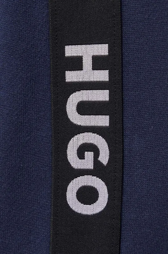 mornarsko modra Bombažna majica HUGO