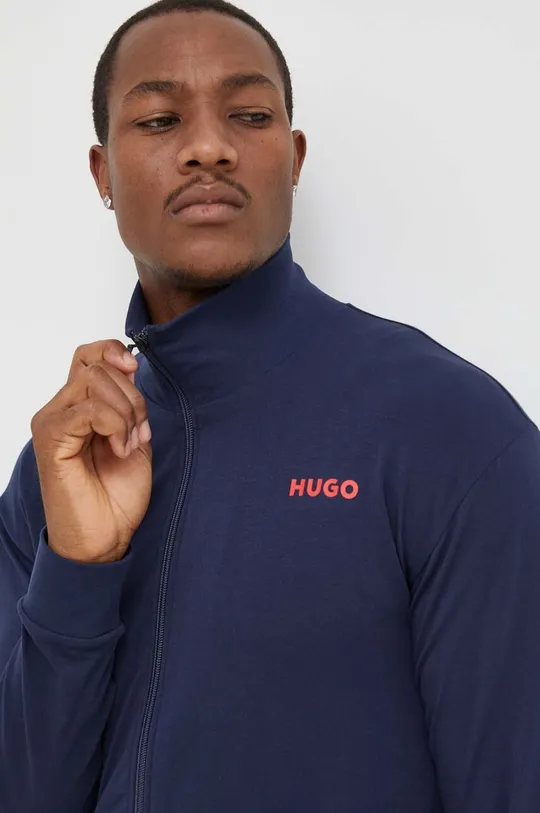 mornarsko plava Homewear dukserica HUGO Muški