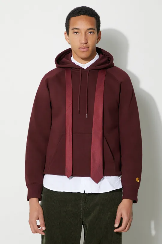 burgundské Mikina Carhartt WIP Pánský