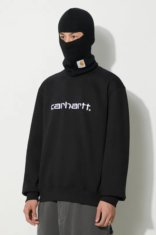 black Carhartt WIP sweatshirt