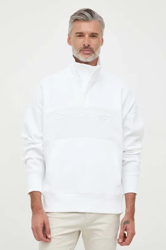 λευκό Μπλούζα Calvin Klein Jeans Ανδρικά