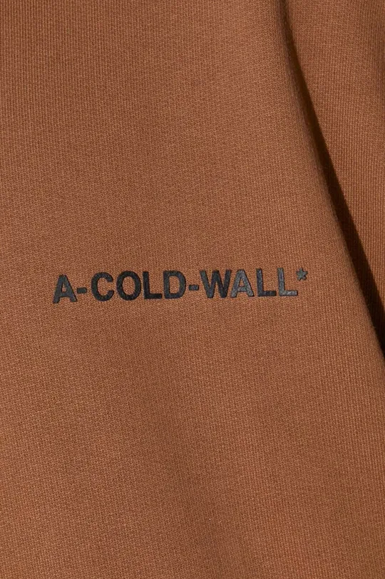 A-COLD-WALL* bluza bawełniana ESSENTIALS SMALL LOGO HOODIE