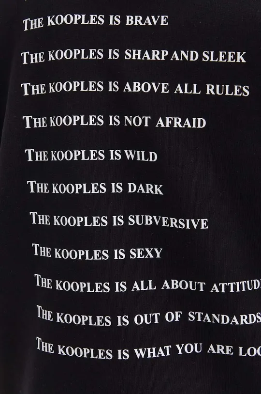 Βαμβακερή μπλούζα The Kooples