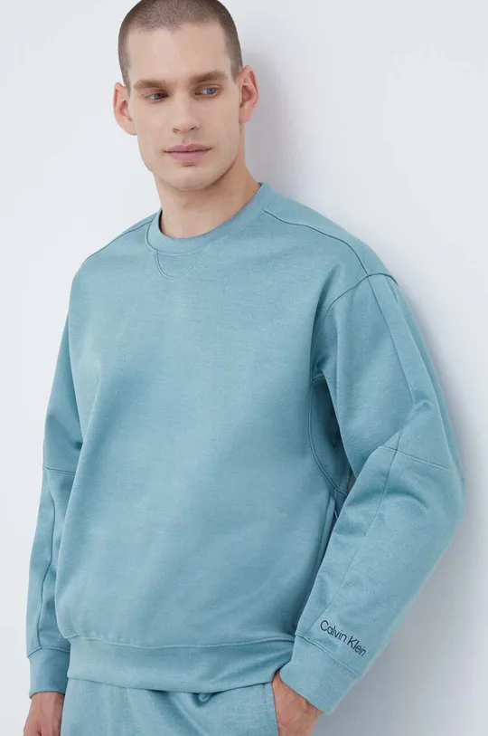 zöld Calvin Klein Performance edzős pulóver Férfi