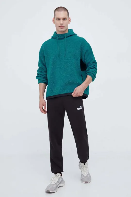 Αθλητική μπλούζα Calvin Klein Performance πράσινο