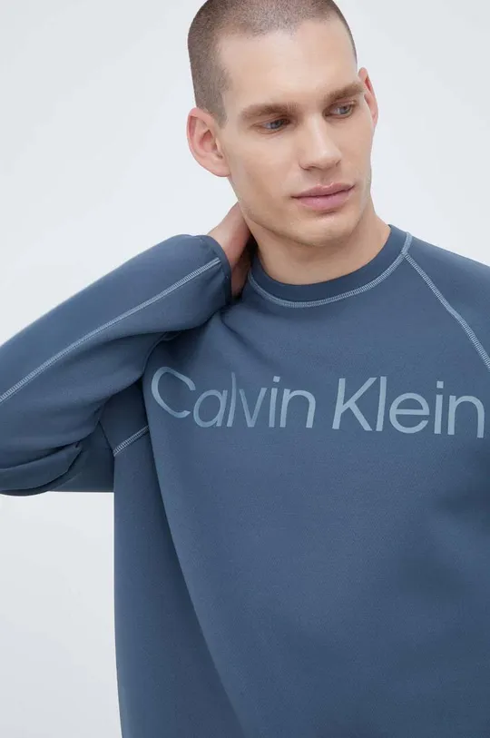 szary Calvin Klein Performance bluza treningowa