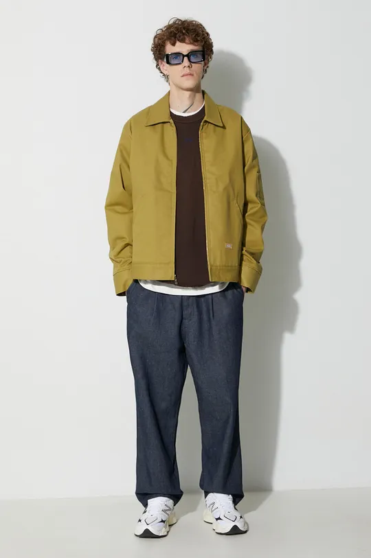 A-COLD-WALL* sweatshirt SHIRAGA CREWNECK brown