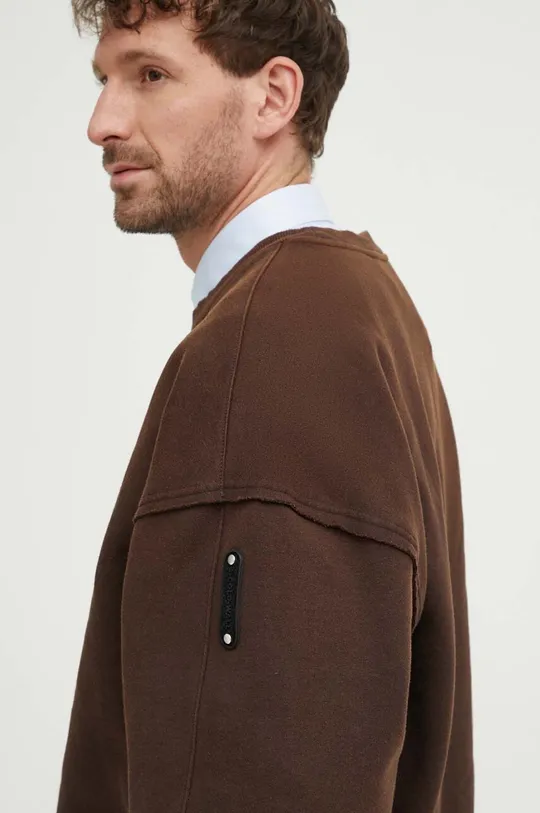 brown A-COLD-WALL* sweatshirt SHIRAGA CREWNECK