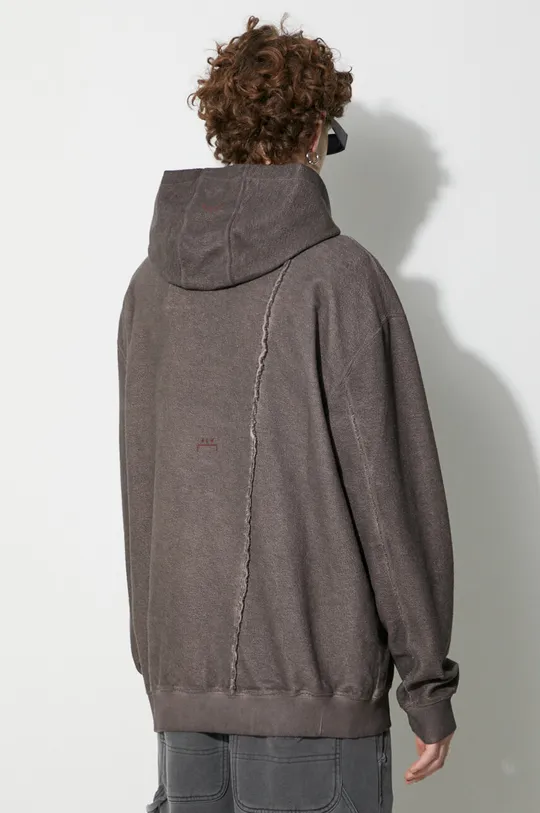 A-COLD-WALL* cotton sweatshirt PAVILION HOODIE brown