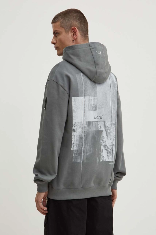 зелёный Хлопковая кофта A-COLD-WALL* BRUTALIST HOODIE