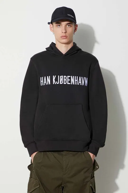 μαύρο Βαμβακερή μπλούζα Han Kjøbenhavn Ανδρικά
