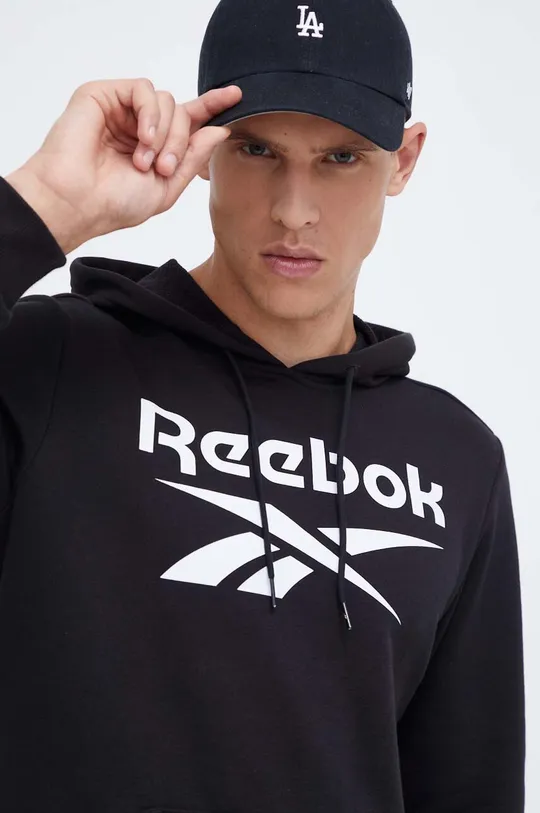 μαύρο Μπλούζα Reebok