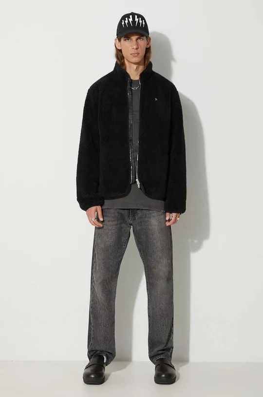 Represent sweatshirt Fleece Zip Through black
