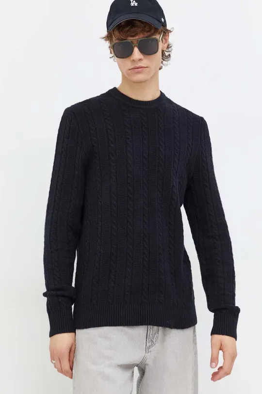 czarny Abercrombie & Fitch sweter
