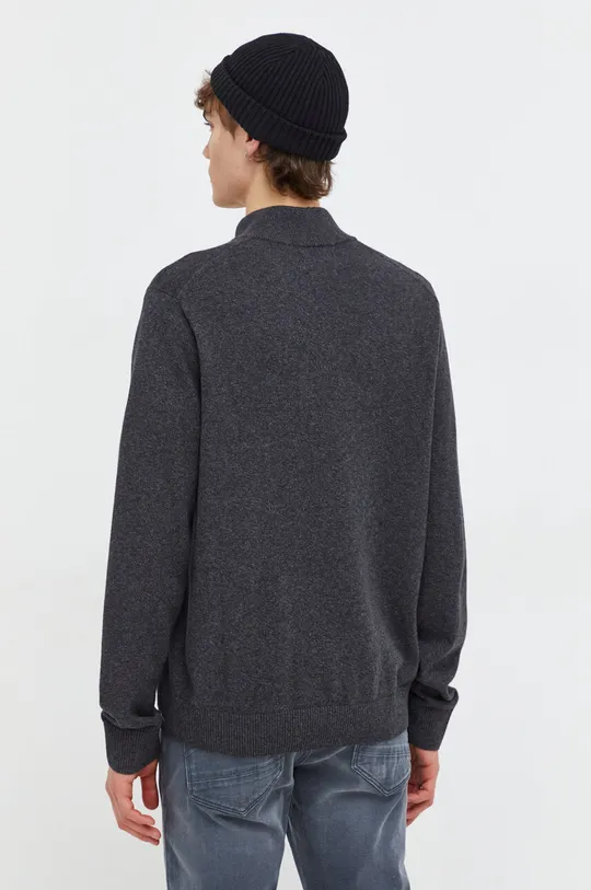 Abercrombie & Fitch sweter z domieszką wełny 70 % Bawełna, 30 % Wełna merynosów 