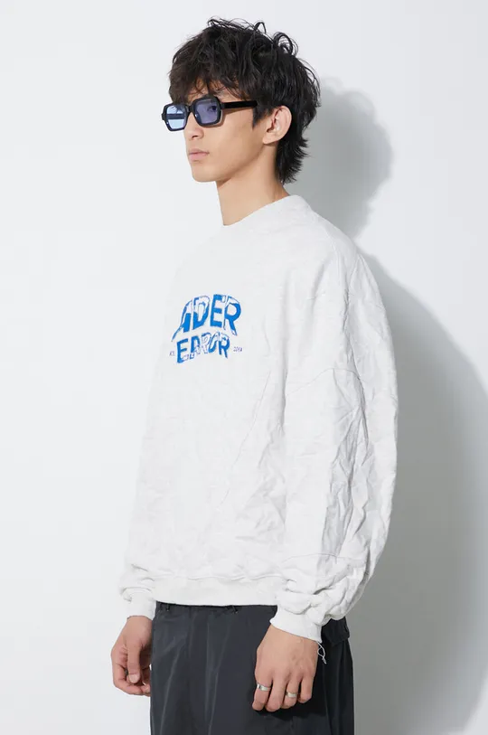 gray Ader Error sweatshirt Edca Logo