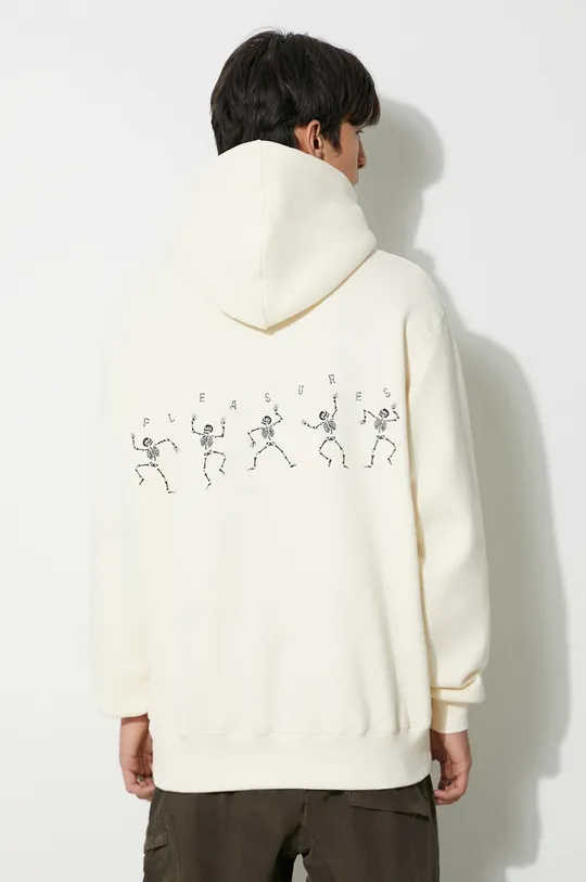 beige PLEASURES sweatshirt Bone Hoodie Men’s