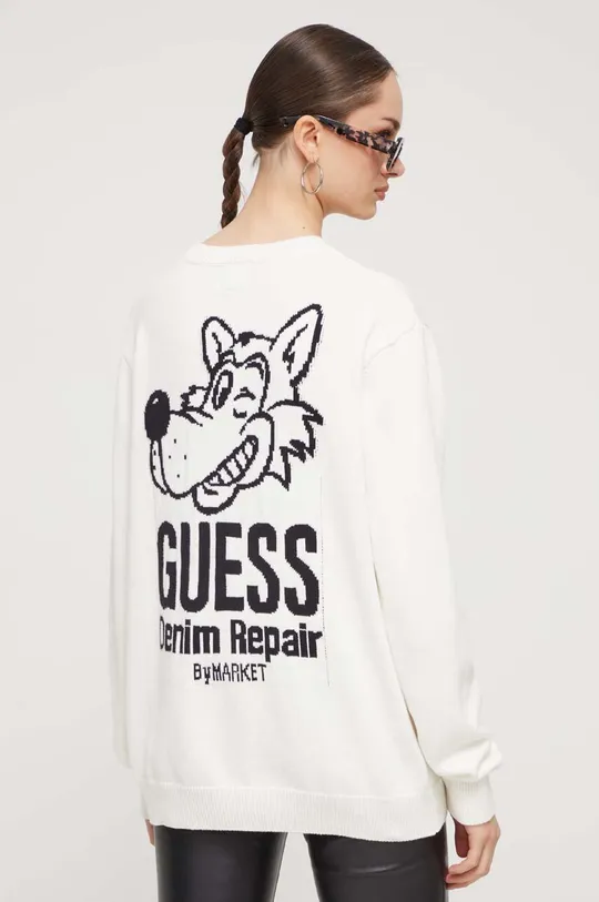 Бавовняний светр Guess Originals