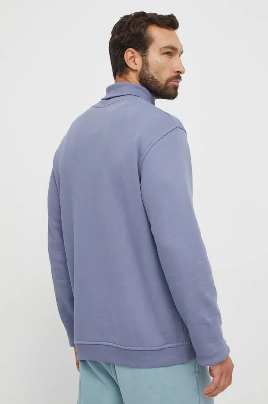 modra Bombažen pulover Reebok Classic