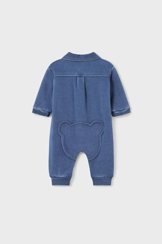 Φόρμες με φουφούλα μωρού Mayoral Newborn σκούρο μπλε
