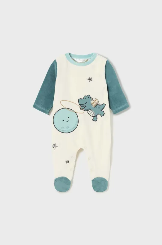 Φόρμες με φουφούλα μωρού Mayoral Newborn 2-pack μπλε