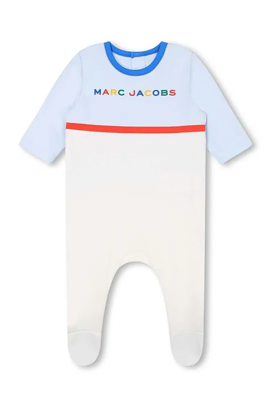 блакитний Дитячі бавовняні повзунки Marc Jacobs 2-pack