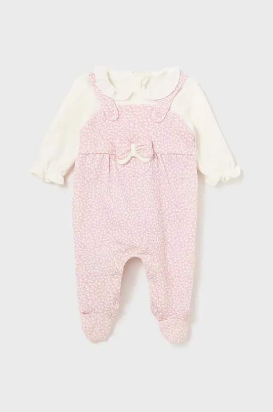 ροζ Φόρμες με φουφούλα μωρού Mayoral Newborn Για κορίτσια
