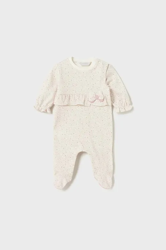 Хлопковый комбинезон для младенцев Mayoral Newborn 2 шт розовый
