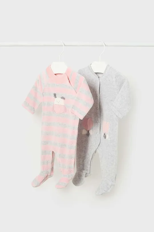 Φόρμες με φουφούλα μωρού Mayoral Newborn 2-pack Για κορίτσια