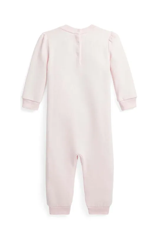 Φόρμες με φουφούλα μωρού Polo Ralph Lauren ροζ