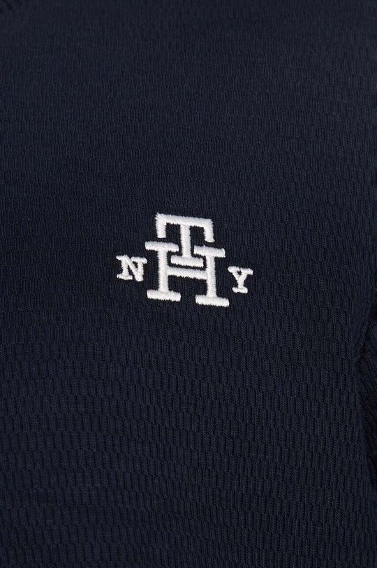 σκούρο μπλε Παιδική βαμβακερή μπλούζα Tommy Hilfiger