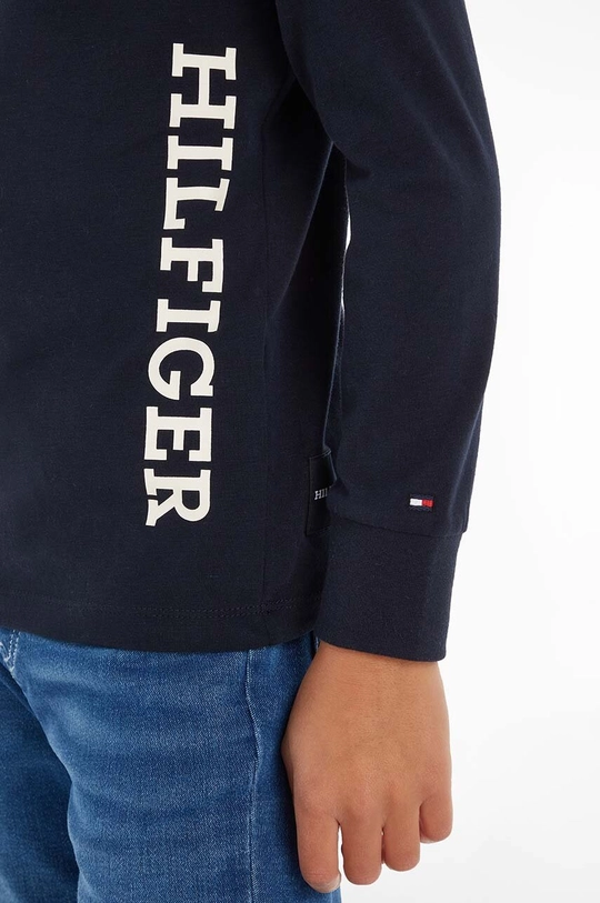 Παιδικό μακρυμάνικο Tommy Hilfiger KB0KB08327.128.176.9BYX σκούρο μπλε