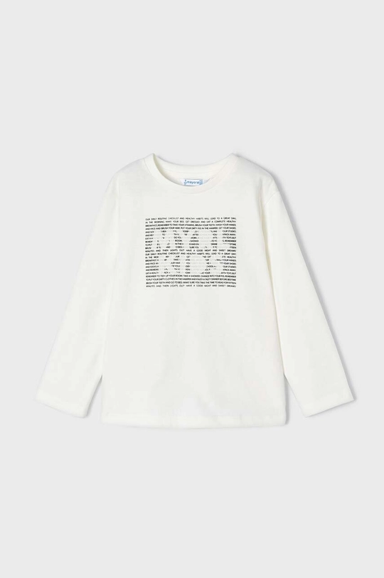 beige Mayoral longsleeve in cotone bambino/a Ragazzi