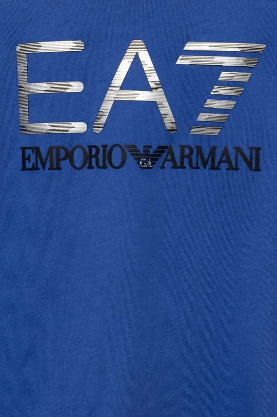 EA7 Emporio Armani longsleeve bawełniany dziecięcy 100 % Bawełna