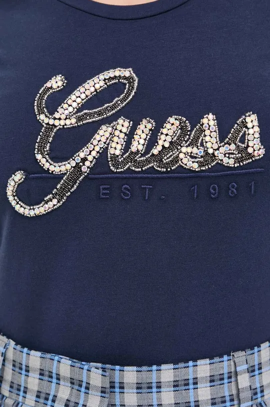 Majica z dolgimi rokavi Guess Ženski