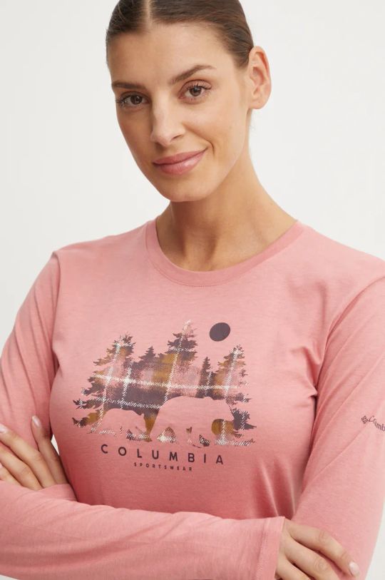 Columbia longsleeve różowy 1960003