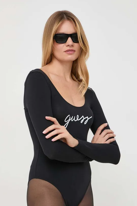 чёрный Боди Guess