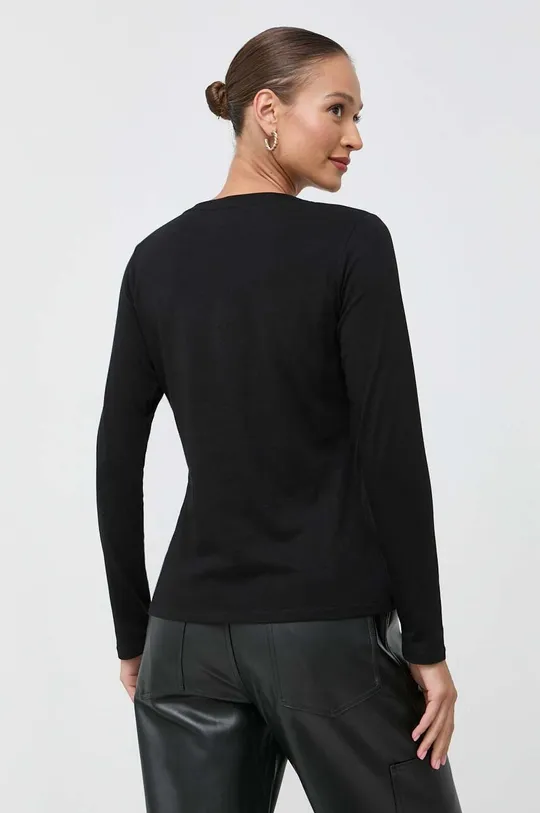 Βαμβακερή μπλούζα με μακριά μανίκια Liu Jo 100% Βαμβάκι
