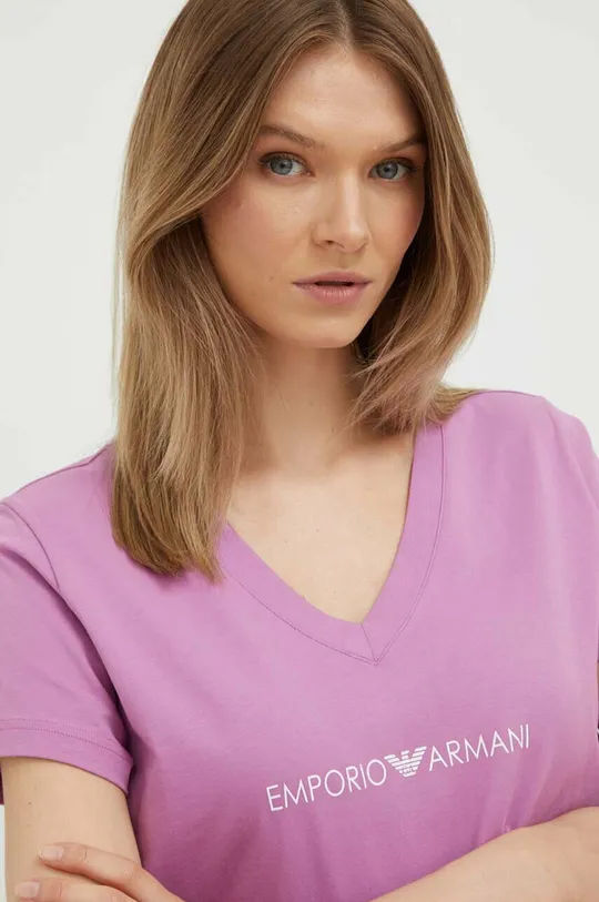 ροζ Βαμβακερό t-shirt Emporio Armani Underwear