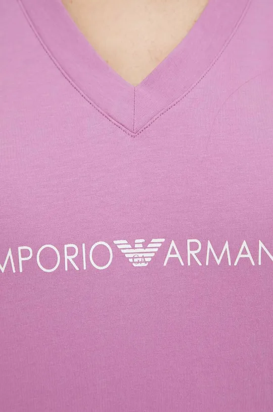 Хлопковая футболка lounge Emporio Armani Underwear Женский