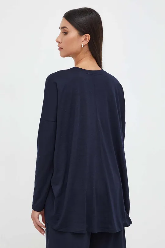 Max Mara Leisure longsleeve in cotone 100% Lana vergine