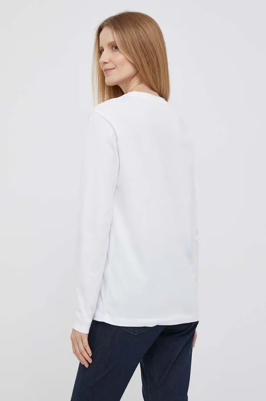 Bavlnené tričko s dlhým rukávom Calvin Klein 100 % Bavlna