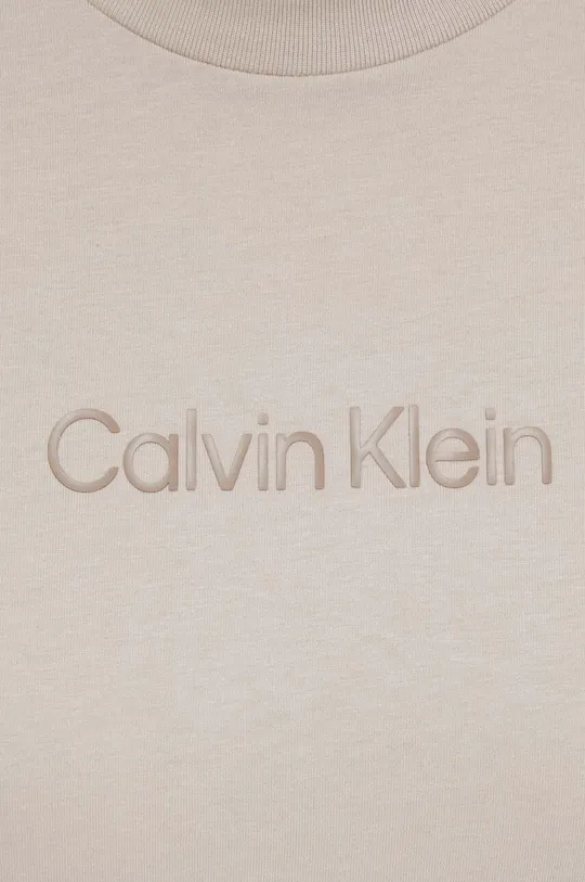 Βαμβακερή μπλούζα με μακριά μανίκια Calvin Klein Γυναικεία