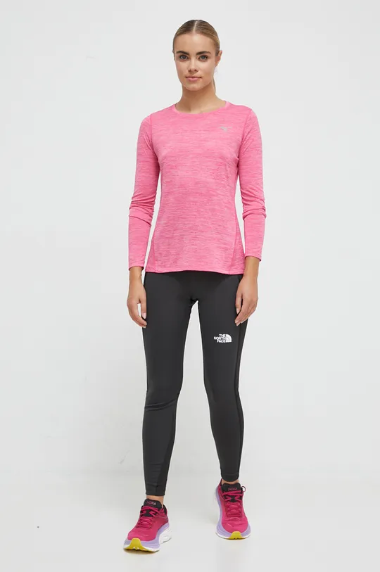 Majica dugih rukava za trčanje Mizuno Impulse Core roza