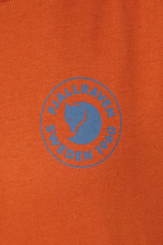 Βαμβακερή μπλούζα με μακριά μανίκια Fjallraven 1960 Logo