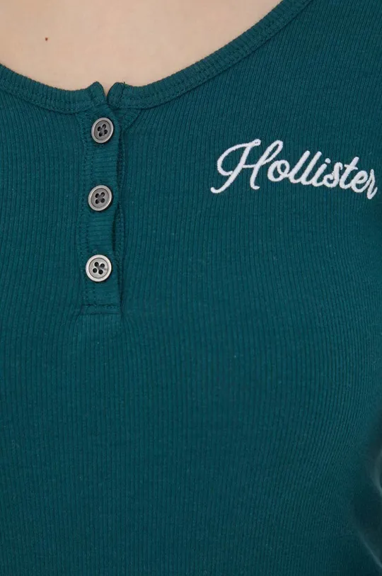 Tričko s dlhým rukávom Hollister Co. Dámsky